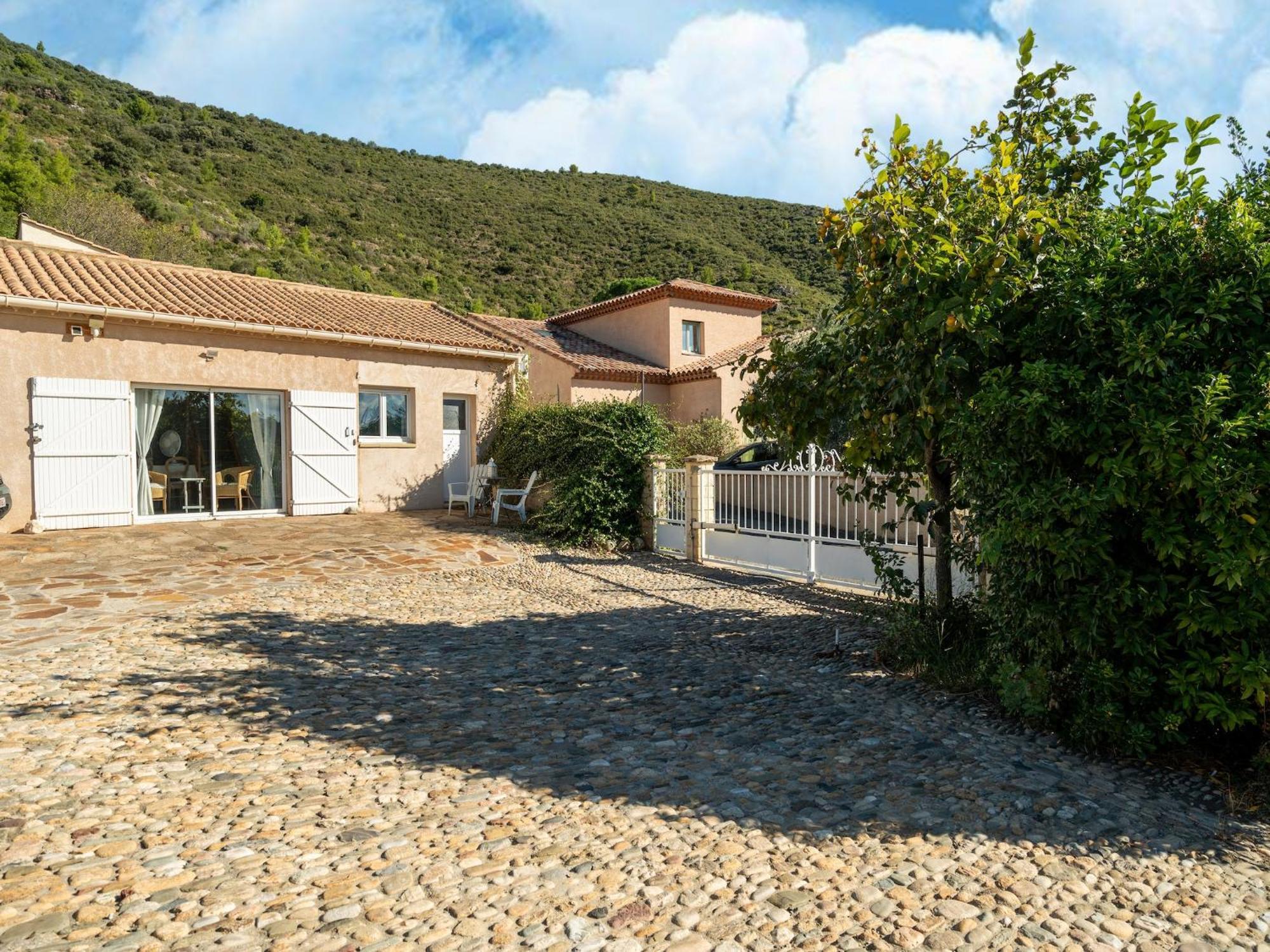 Villa House In The South Of France With Private Pool à Roquebrun Extérieur photo