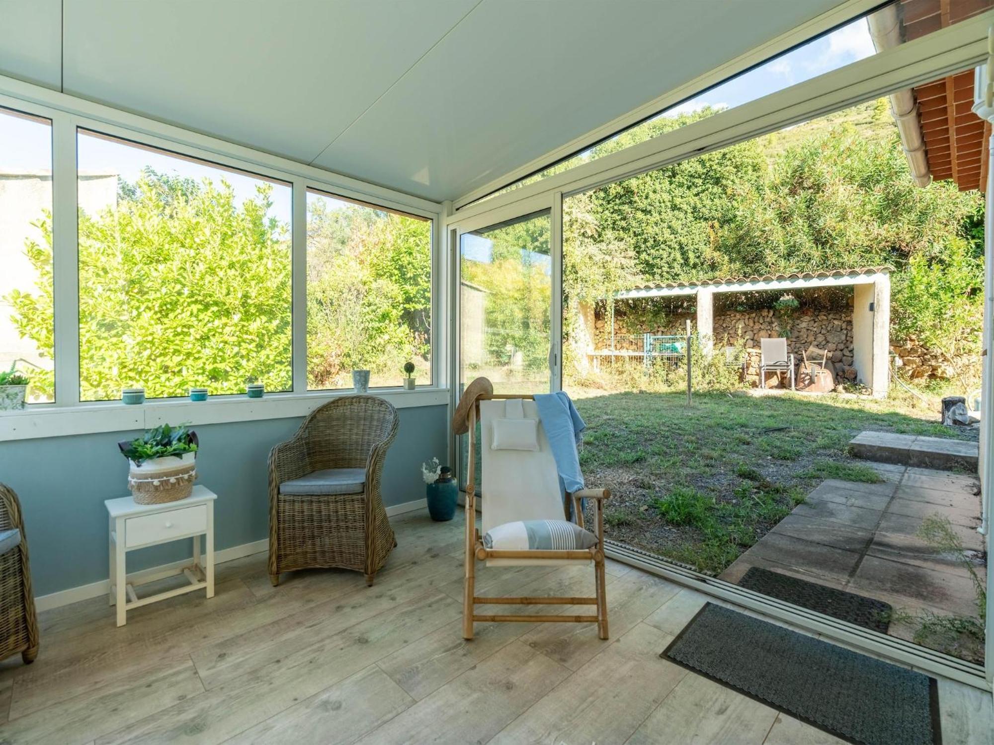 Villa House In The South Of France With Private Pool à Roquebrun Extérieur photo