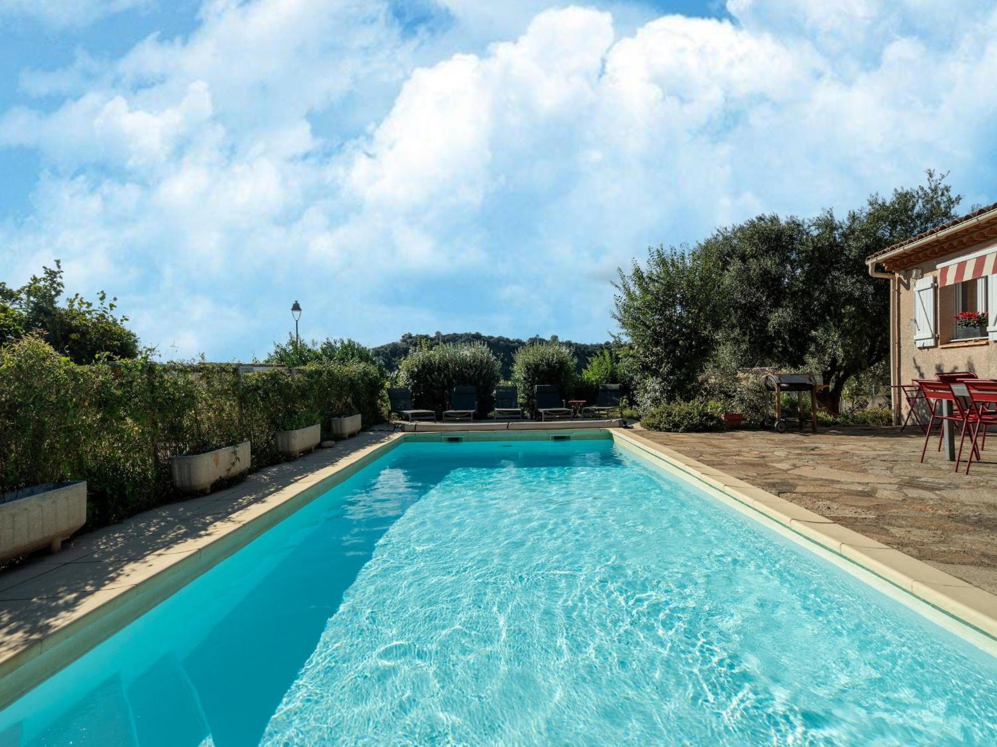 Villa House In The South Of France With Private Pool à Roquebrun Extérieur photo