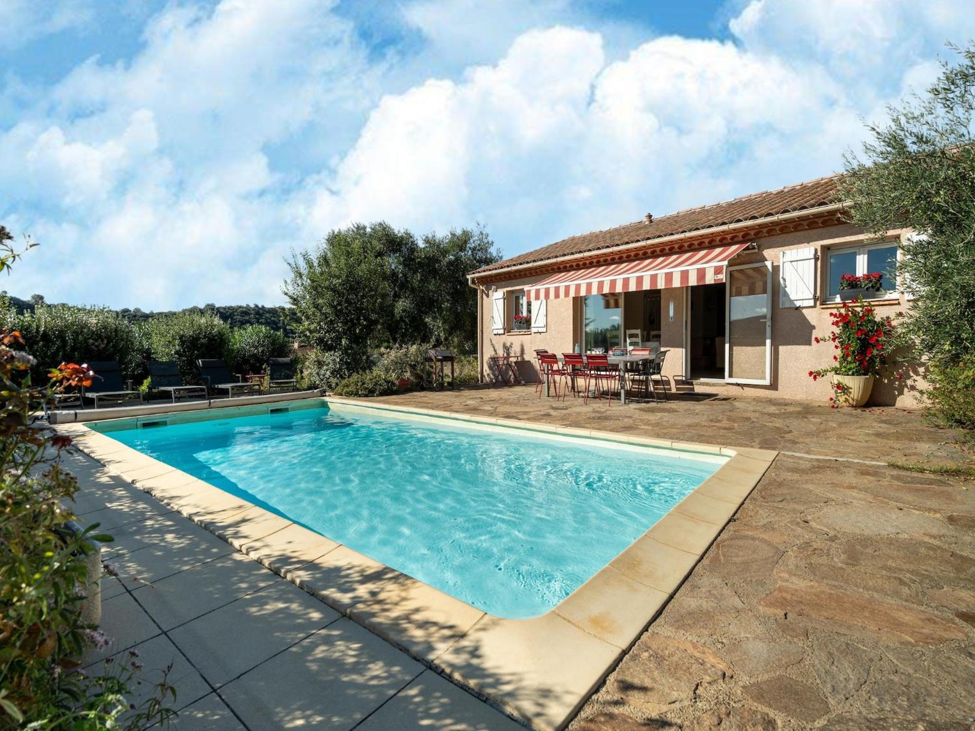 Villa House In The South Of France With Private Pool à Roquebrun Extérieur photo